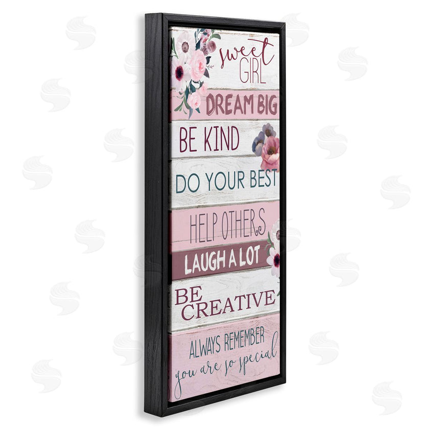 Kim Allen | Sweet Girl Inspirational Phrases