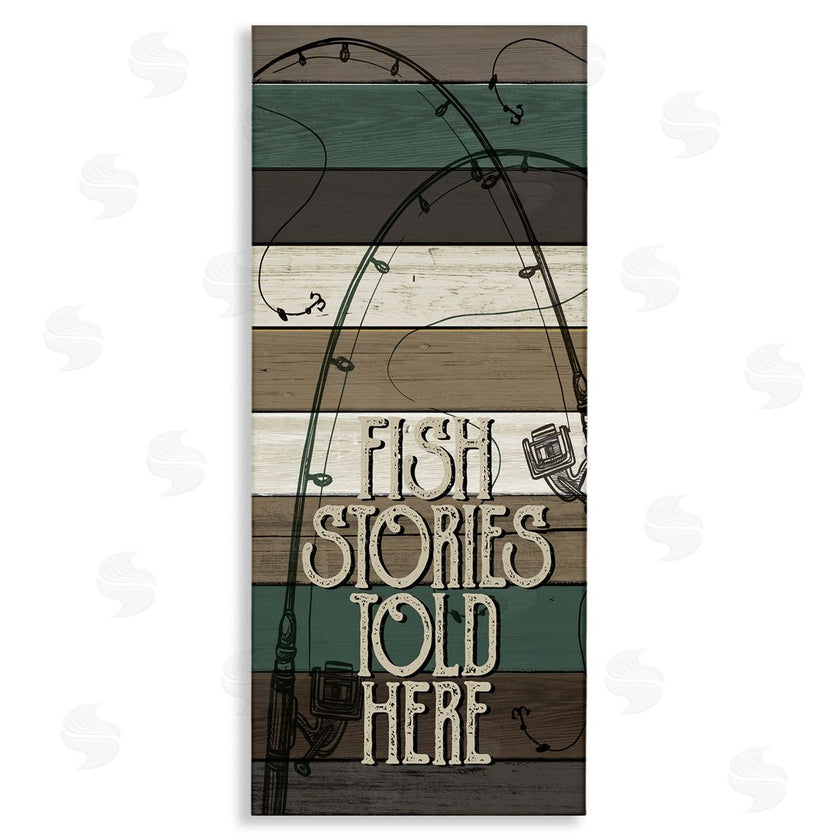 Kim Allen | Rustic Fishing Stories Phrase