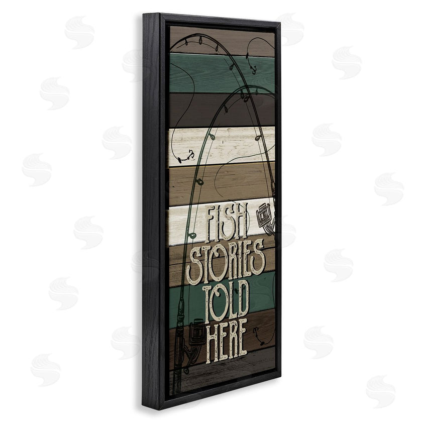 Kim Allen | Rustic Fishing Stories Phrase