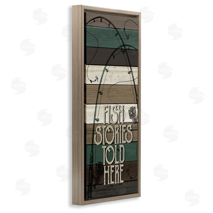 Kim Allen | Rustic Fishing Stories Phrase