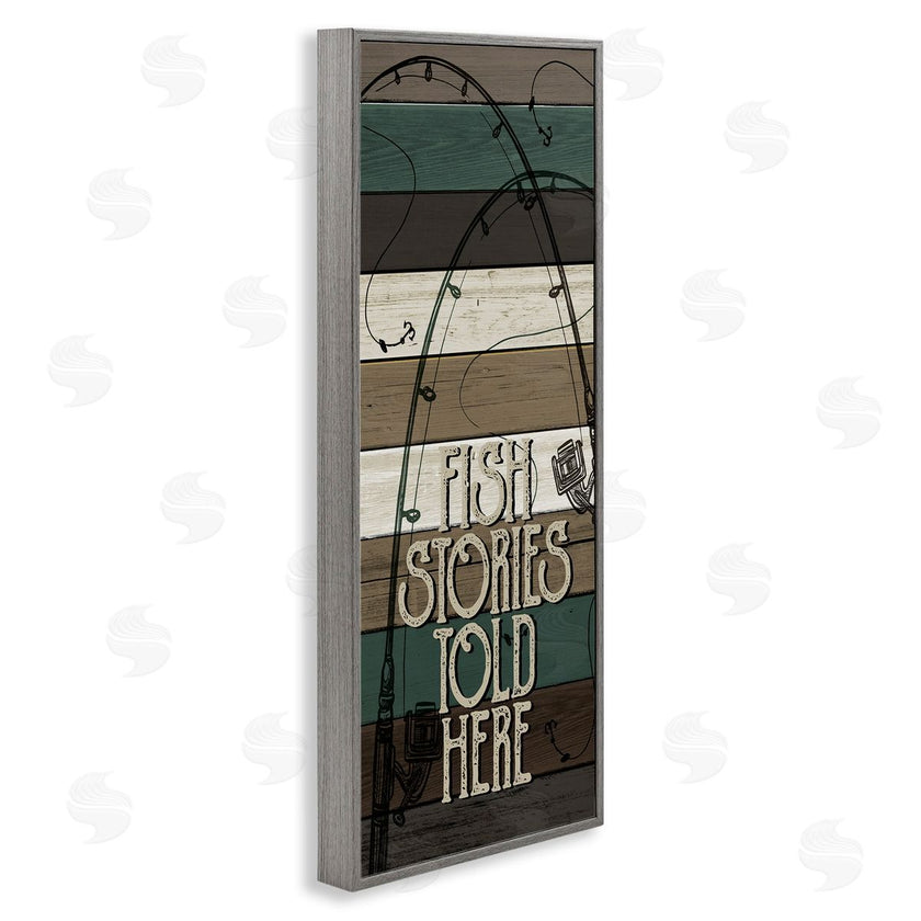 Kim Allen | Rustic Fishing Stories Phrase