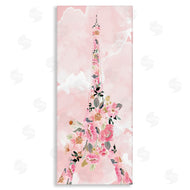 Kim Allen | Floral Pattern Eiffel Tower