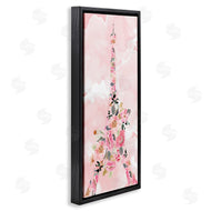Kim Allen | Floral Pattern Eiffel Tower