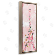 Kim Allen | Floral Pattern Eiffel Tower