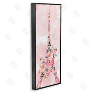 Kim Allen | Floral Pattern Eiffel Tower