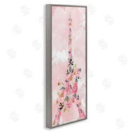 Kim Allen | Floral Pattern Eiffel Tower