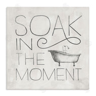 Nina Pierce | Vintage Bathroom Soak Phrase