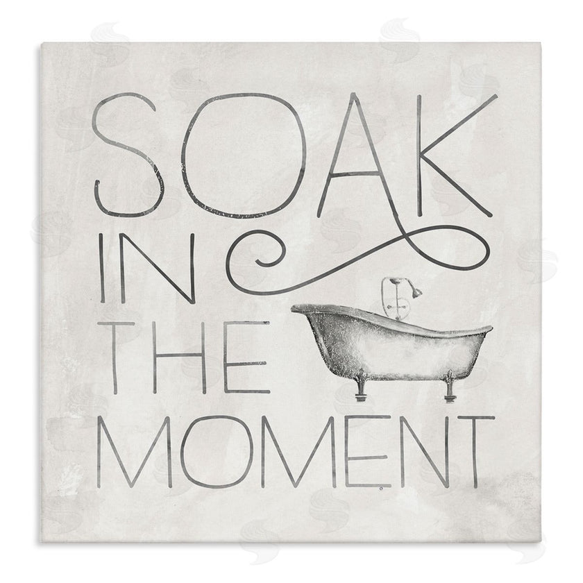 Nina Pierce | Vintage Bathroom Soak Phrase