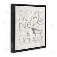Nina Pierce | Vintage Bathroom Soak Phrase