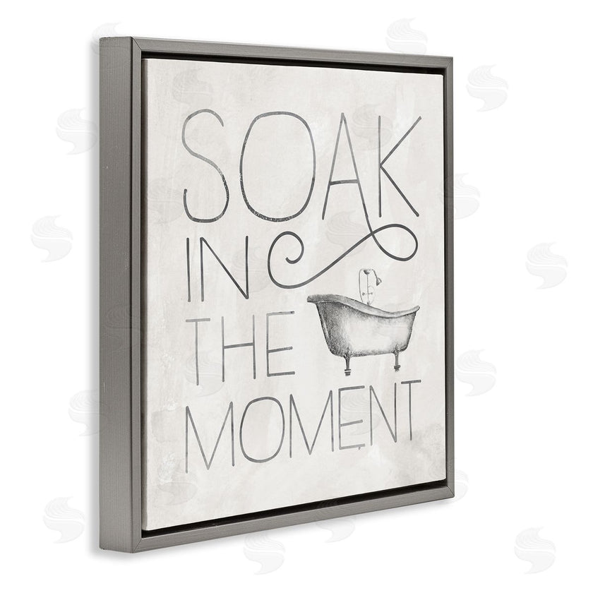 Nina Pierce | Vintage Bathroom Soak Phrase