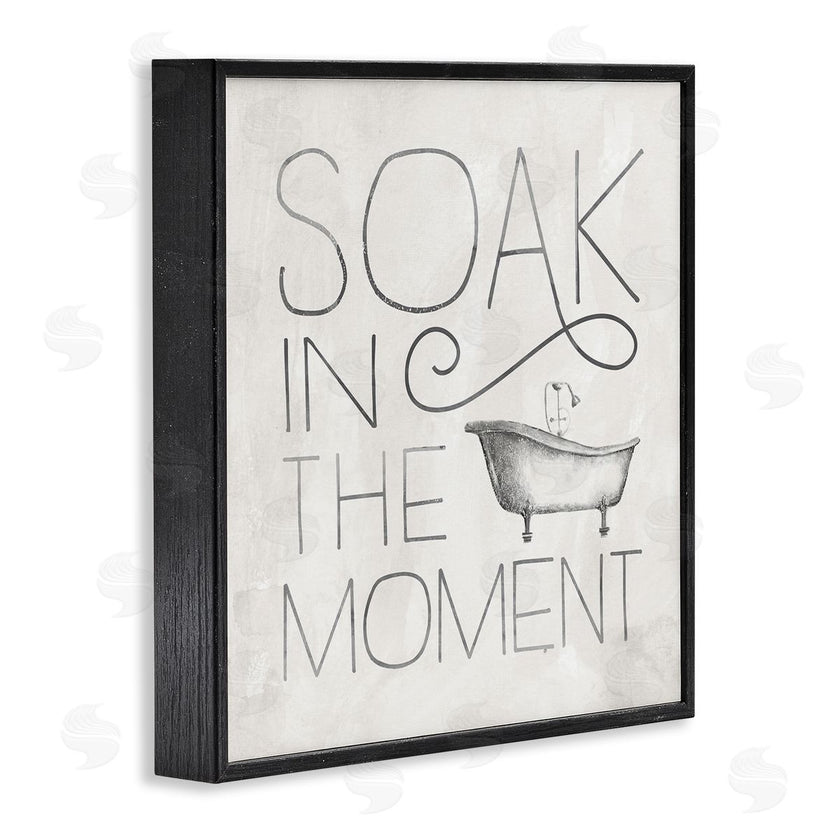 Nina Pierce | Vintage Bathroom Soak Phrase