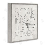 Nina Pierce | Vintage Bathroom Soak Phrase