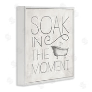 Nina Pierce | Vintage Bathroom Soak Phrase