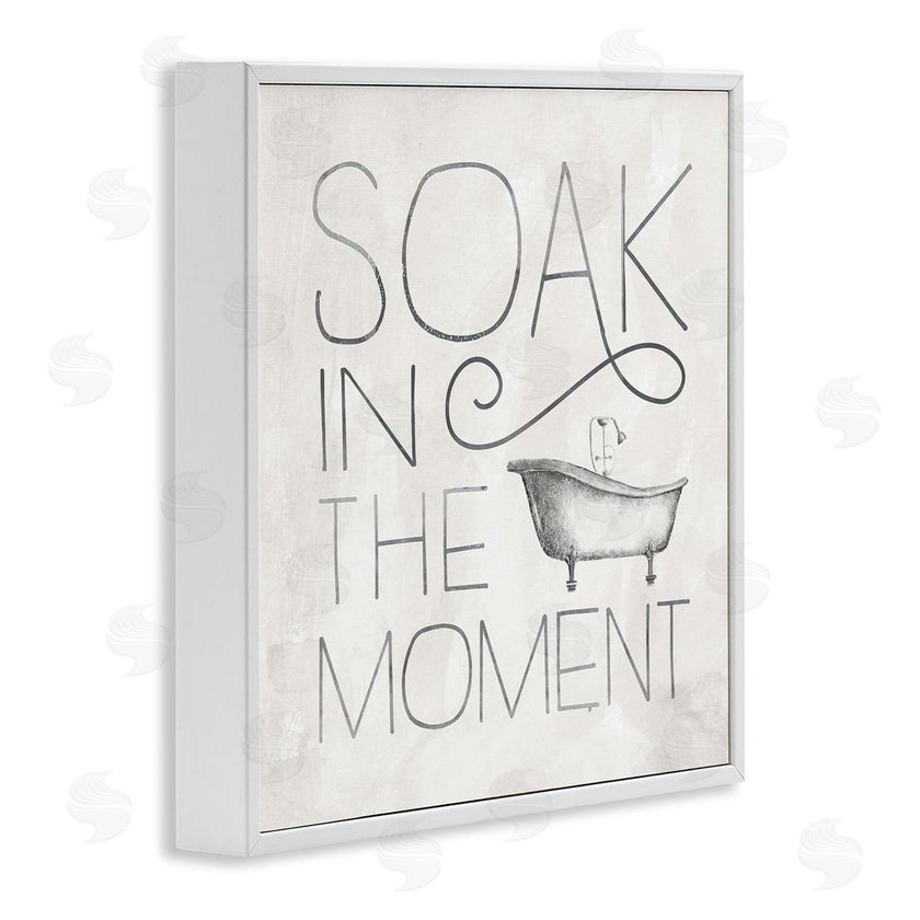 Nina Pierce | Vintage Bathroom Soak Phrase