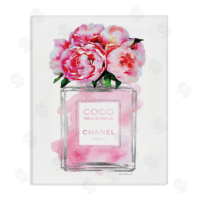 Amanda Greenwood | Glam Perfume Bottle with Roses