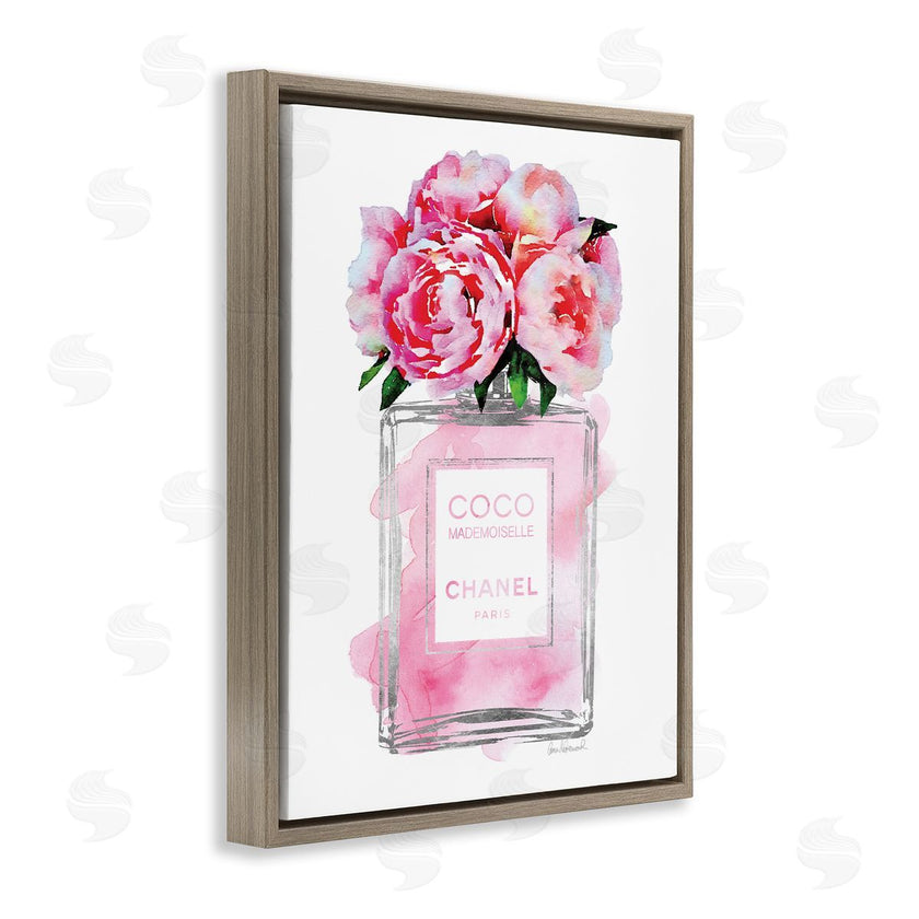 Amanda Greenwood | Glam Perfume Bottle with Roses