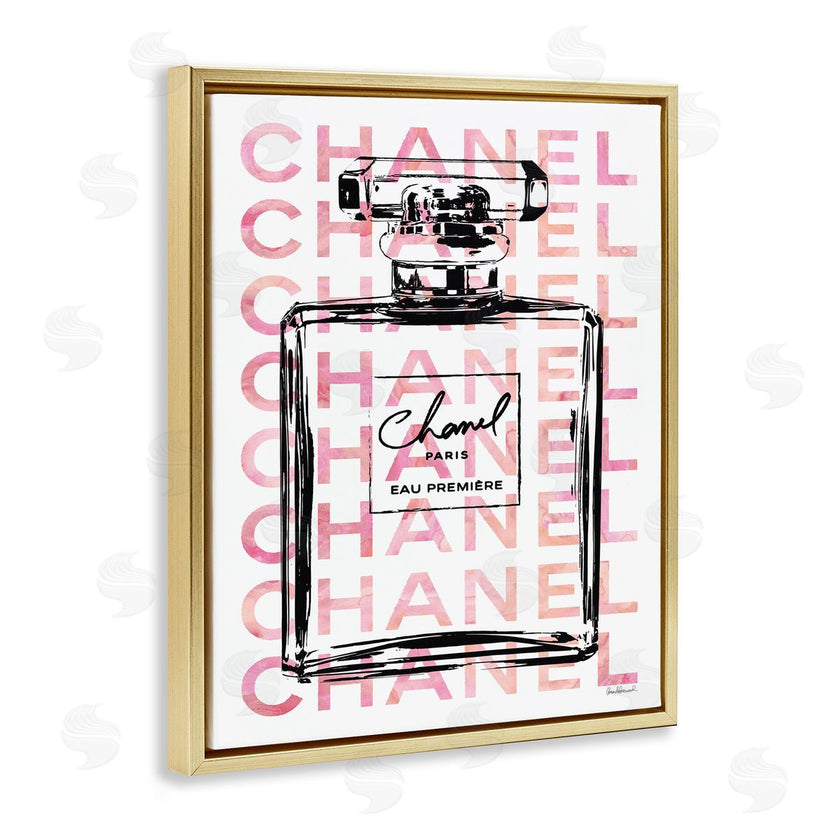Amanda Greenwood | Glam Perfume Bottle Brand Text