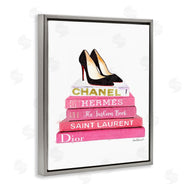 Amanda Greenwood | Glam Pink Fashion Books Pump Heels