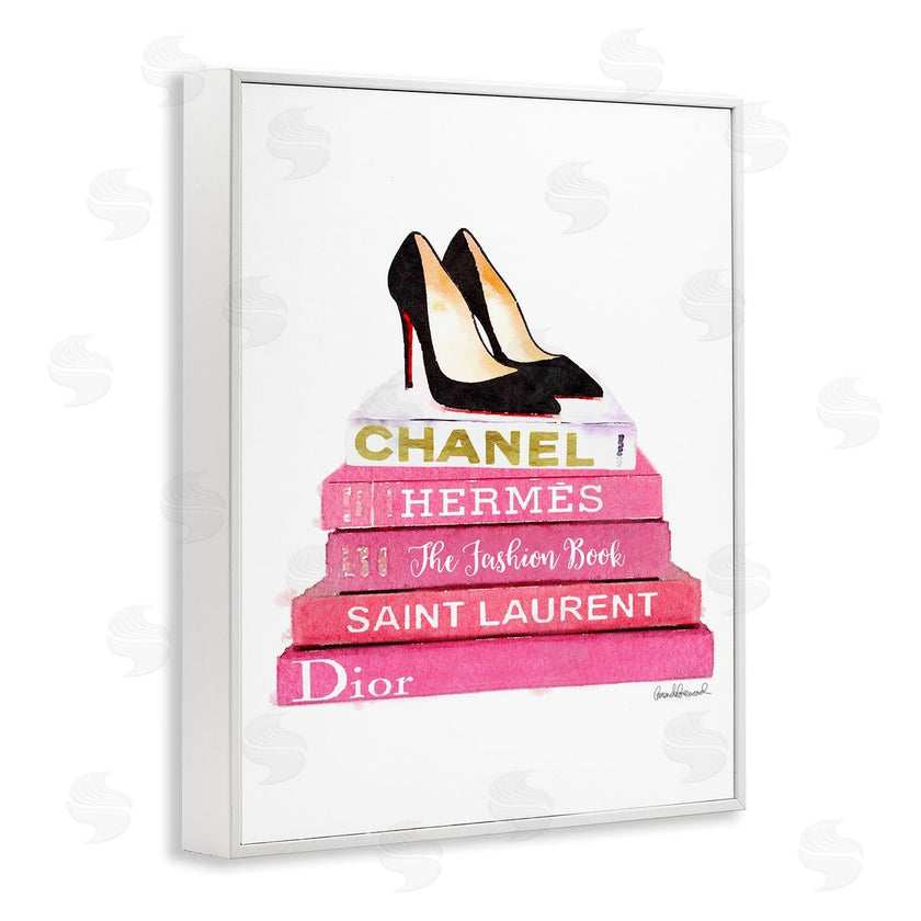Amanda Greenwood | Glam Pink Fashion Books Pump Heels