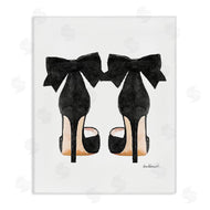 Amanda Greenwood | Glam Pumps Heels With Black Bow