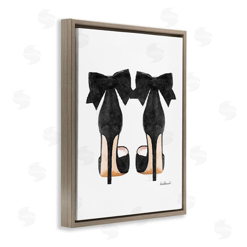 Amanda Greenwood | Glam Pumps Heels With Black Bow