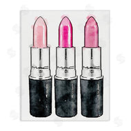 Amanda Greenwood | Three Pink Lipsticks