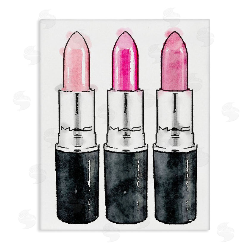 Amanda Greenwood | Three Pink Lipsticks