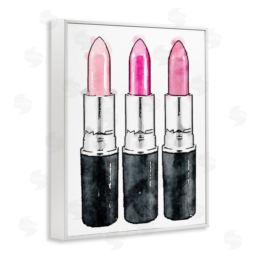 Amanda Greenwood | Three Pink Lipsticks