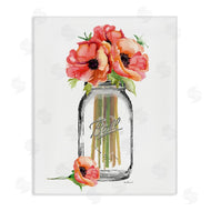 Amanda Greenwood | Mason Jar Poppies