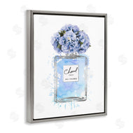 Amanda Greenwood | Blue Flowers Perfume Bottle