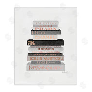 Amanda Greenwood | Grey & Peach Bookstack
