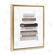 Amanda Greenwood | Grey & Peach Bookstack