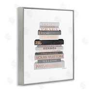 Amanda Greenwood | Grey & Peach Bookstack