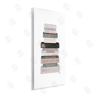 Amanda Greenwood | Grey & Peach Bookstack