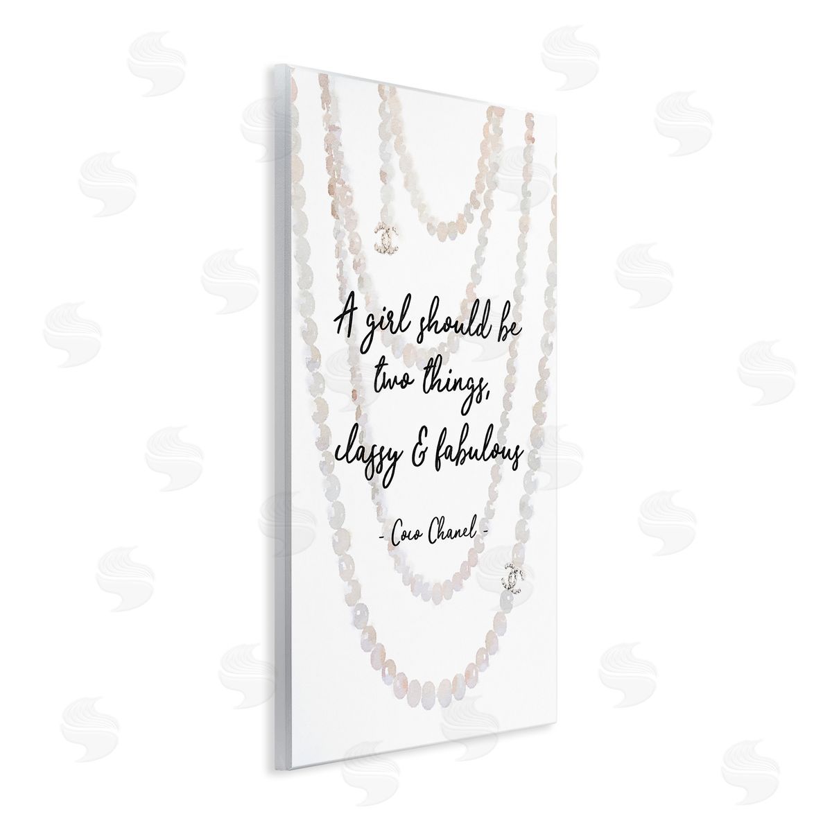 Classy & Fabulous Fashion Quote Wood Plaque Wall Art, Home Decor by Amanda Greenwood
