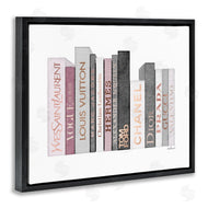 Amanda Greenwood | Pink & Grey Fashion Bookstack