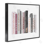 Amanda Greenwood | Pink & Grey Fashion Bookstack