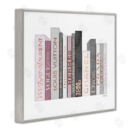 Amanda Greenwood | Pink & Grey Fashion Bookstack