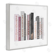 Amanda Greenwood | Pink & Grey Fashion Bookstack