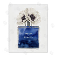 Amanda Greenwood | Blue Watercolor Floral Perfume