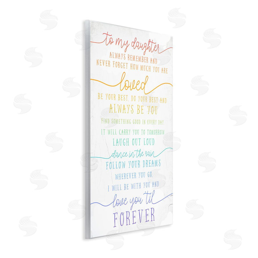 Stupell Studio | My Daughter Love You Forever