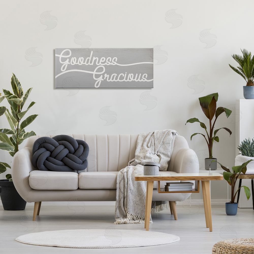 Stupell Studio Goodness Gracious Expression Charming Country Family Phrase