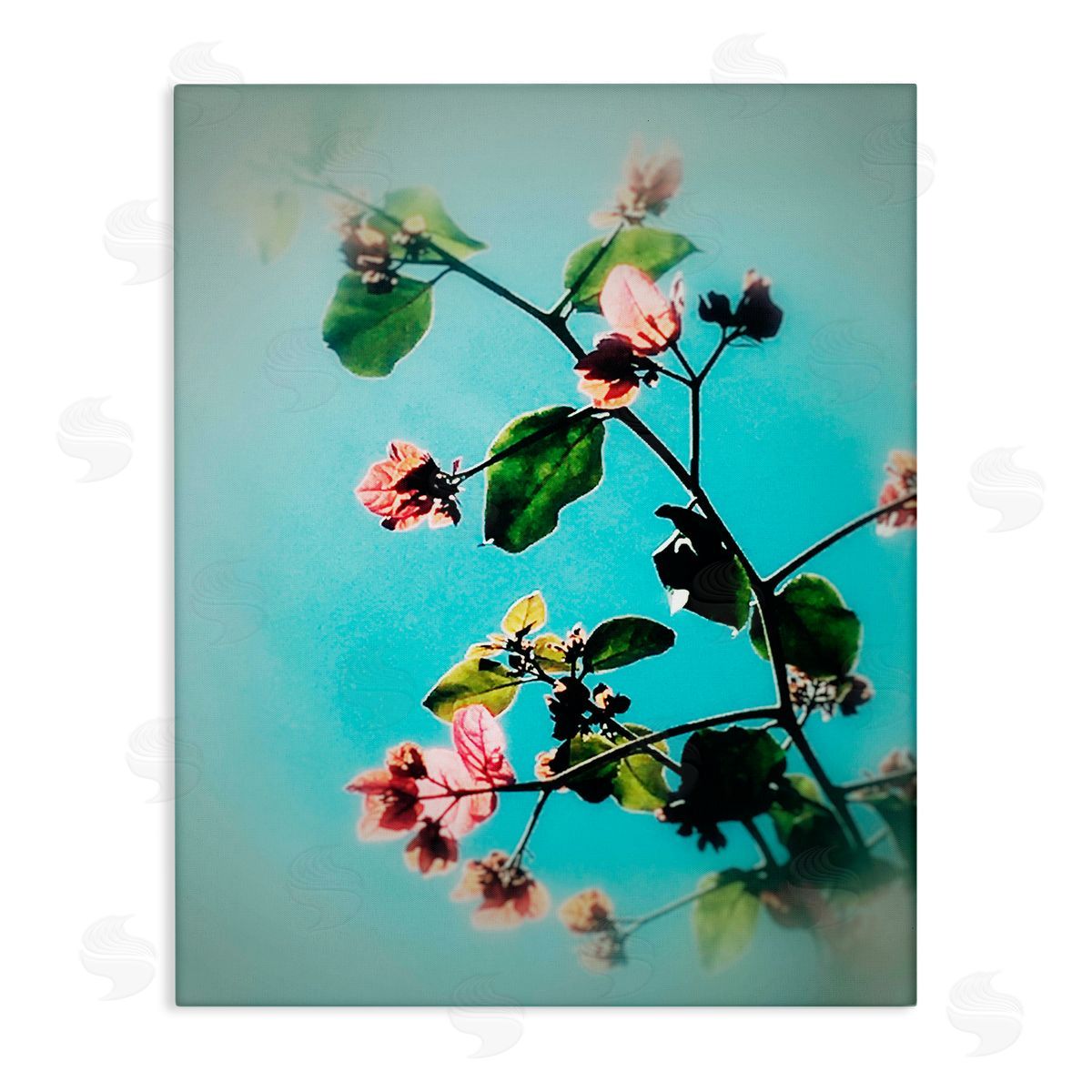 Bellassai Art Pink Florals Blossoming Canvas Wall Art Print