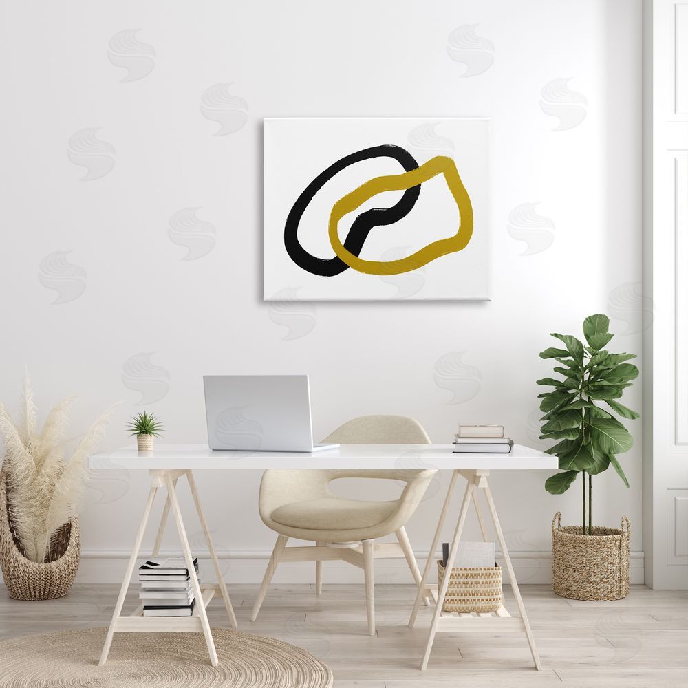 Bellassai Art Embrace over Horizon Line Canvas on Wall