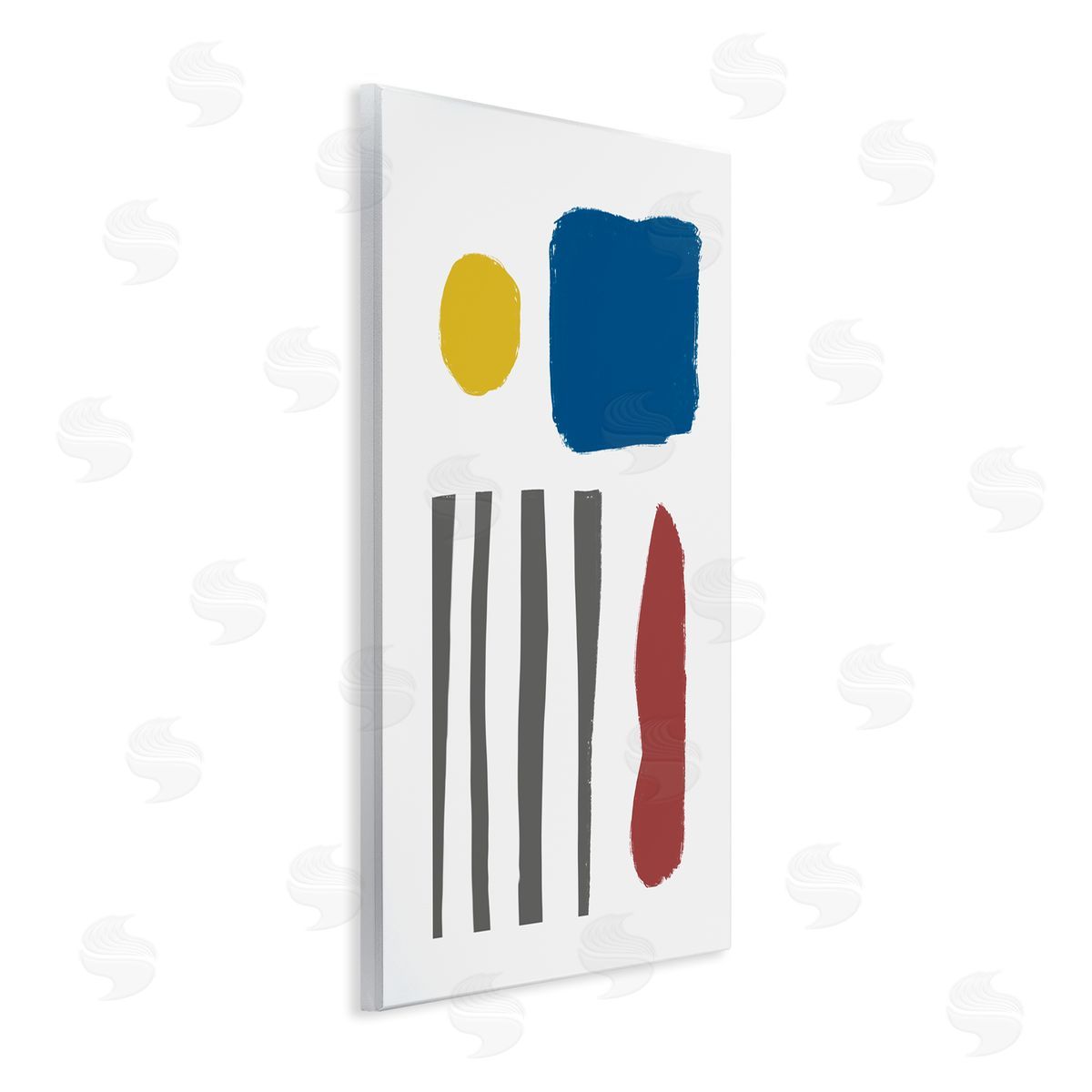 Bellassai Art Rough Edge Shapes Wall Plaque Wall Art Print