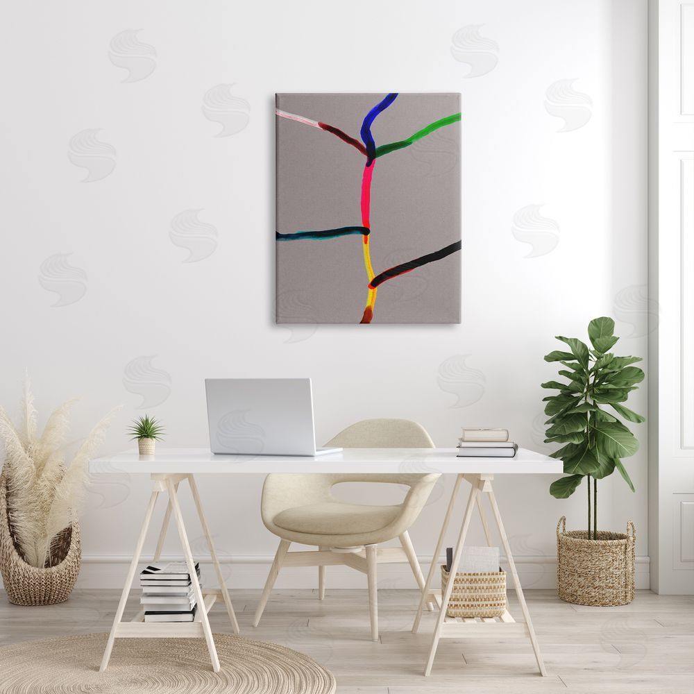 Bellassai Art Tree of Happiness Abstract Canvas on Wall