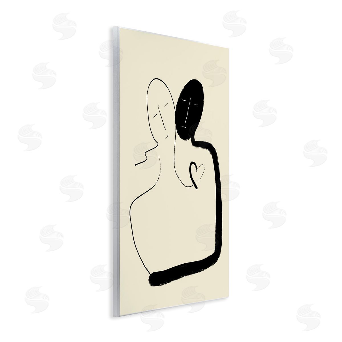 Bellassai Art Together Romantic Couple Wall Plaque Wall Art Print