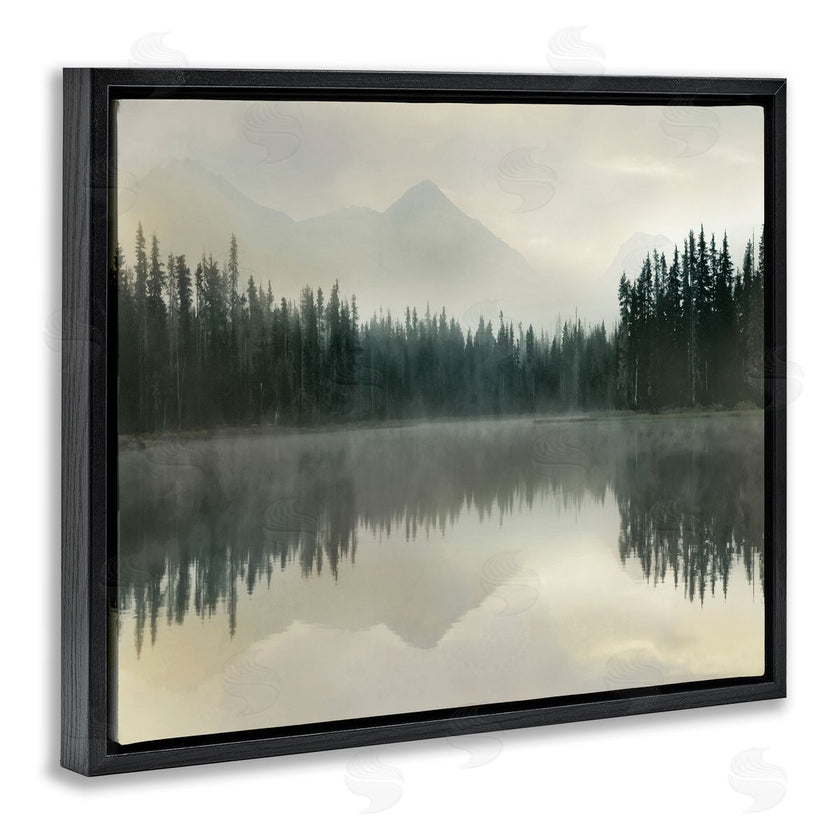 Danita Delimont | Foggy Lake Forest Landscape Reflection