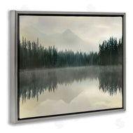 Danita Delimont | Foggy Lake Forest Landscape Reflection