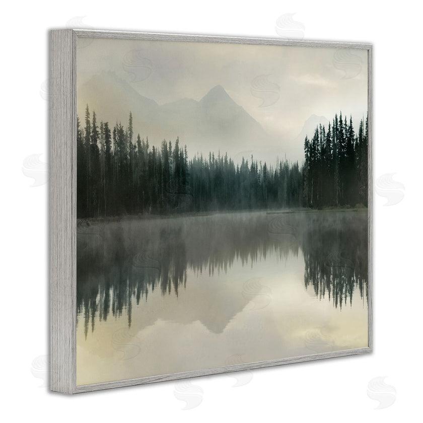 Danita Delimont | Foggy Lake Forest Landscape Reflection